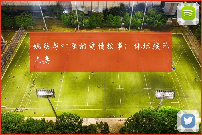 姚明与叶丽的爱情故事:体坛模范夫妻